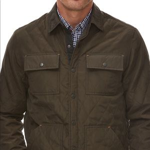 Rainforest quilted shirt jacket